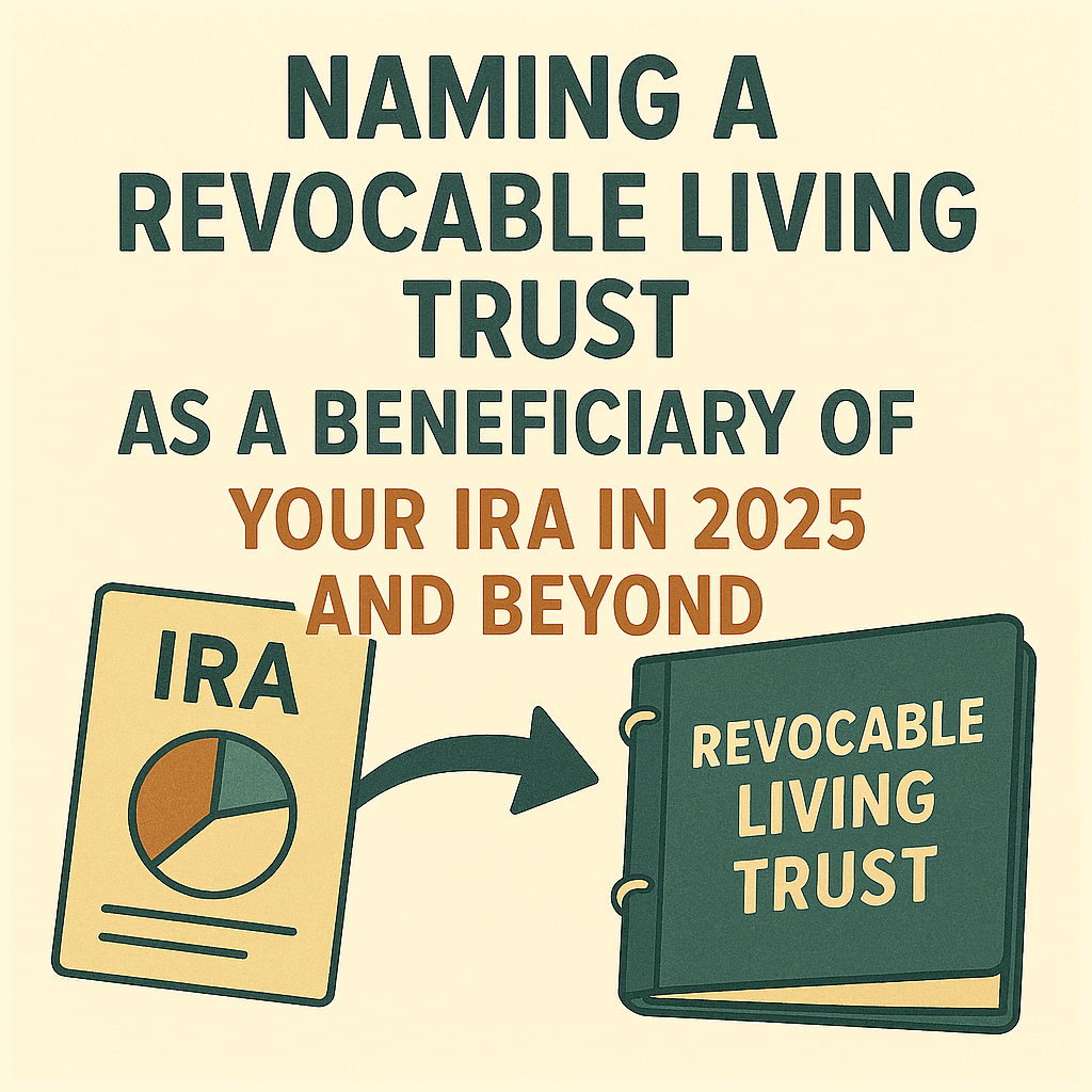 Naming A Revocable Living Trust As A Beneficiary Of Your IRA